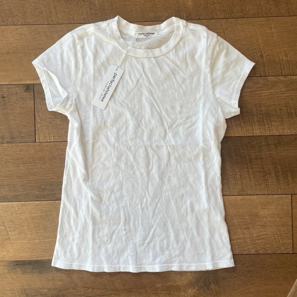 perfectwhitetee Sheryl White Small NWT